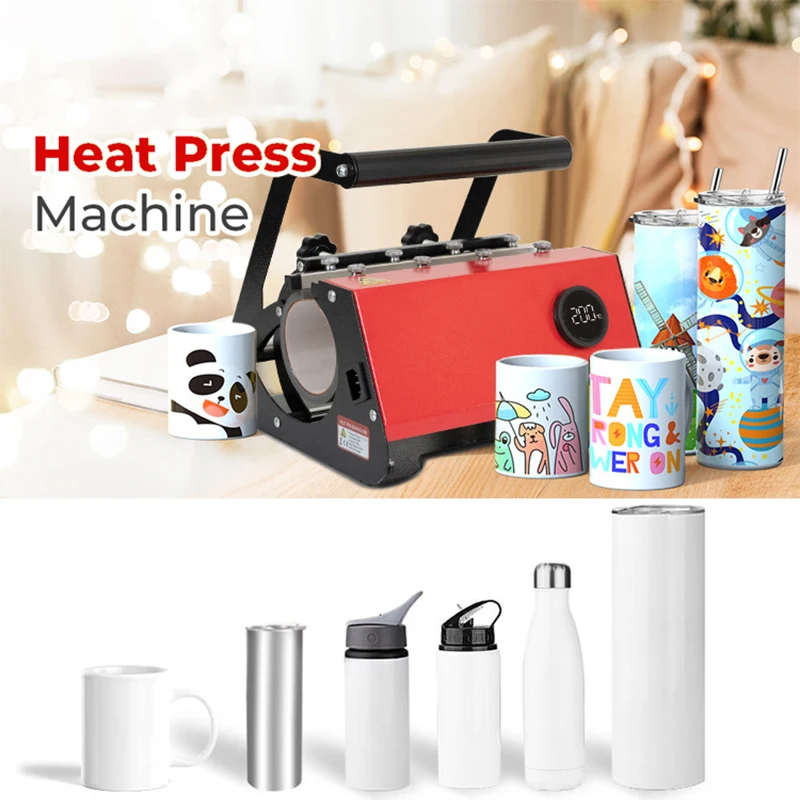 

Цифровой термотрансферный принтер для кружек F270, 220В/110В, совместим с кружками объемом 11–30 унций, печать пользовательских логотипов