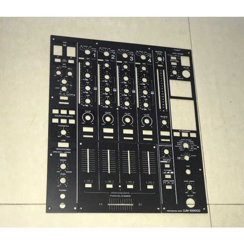M-900NXS2 Mixer Full Shell Case Kit - Metal Panel + Screws Set For DJM-900 NXS2- Professional DJ Equipment Parts