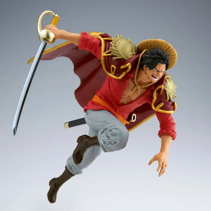 

Banpresto One Piece God Valley Gol.D.Roger Silvers Rayleigh Monkey.D.Garp Anime Figure Fine Collectible Model Toy