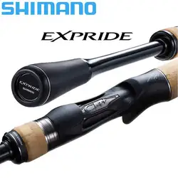 SHIMANO Fishing Rod EXPRIDE 2 Parts Spinning/Casting Fishing Rod F/R Power 1.93M 2.08M 2.29M Aluminum Carbon Fishing Stick