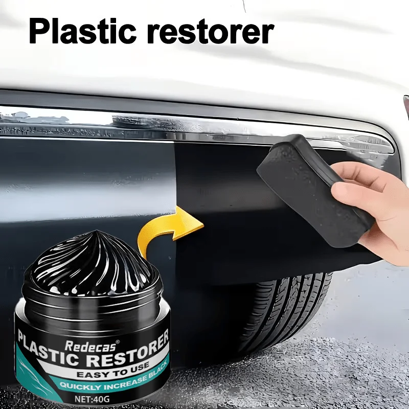 Repair Kit for Tires, Rims, Dash, Steering Wheel & Black Exterior Plastic Parts