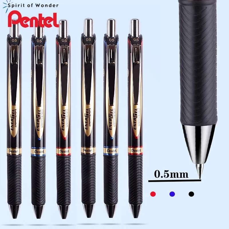 3 قطعة PENTEL اليابان التجفيف السريع هلام القلم BLP75 مكتب طالب امتحان توقيع لطيف القلم 0.5 مللي متر القرطاسية اللوازم المدرسية