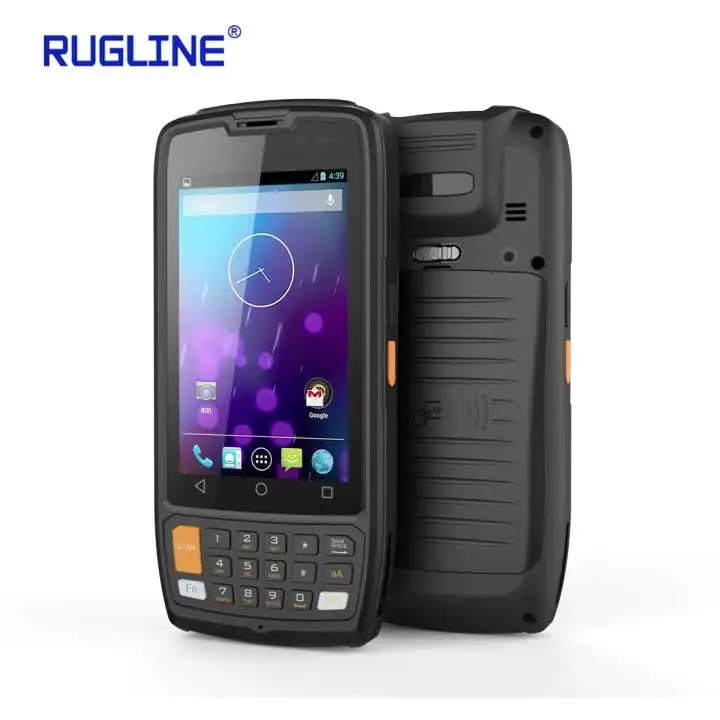 Cheap Price RUGLINE QR Scanner PDF417 RT42 Handheld Android 8.1 N3680 2D Barcoders Scanners