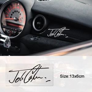Mini Cooper Countryman Stickers, JCW, F56, R55, R56, R60, R61, F54, F55, F56, F60 8 Hauptverkaufs -Vinyldecke Mini Cooper - №4