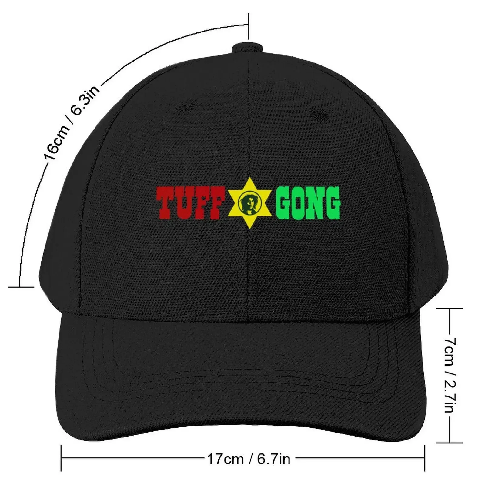 Tuff Gong logo Baseball Cap birthday party Hat Designer Hat Women Caps Men's