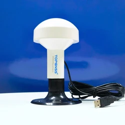 TOPGNSS GNSS2000 7020chip USB GPS receiver antenna,USB level,Mushroom-shaped waterproof case,replace globalsat