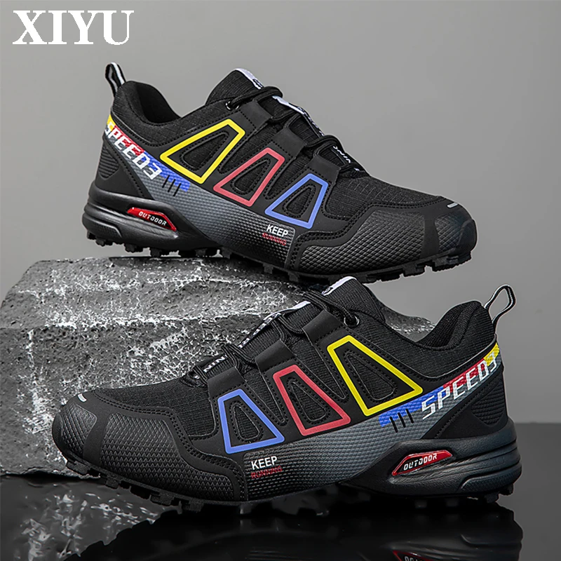 

Xiyu Hiking Shoes, Sports Hiking #47, Lace-up Men's Outdoor Sports Lightweight Breathable Hiking Hunting Tactical Sports Shoes