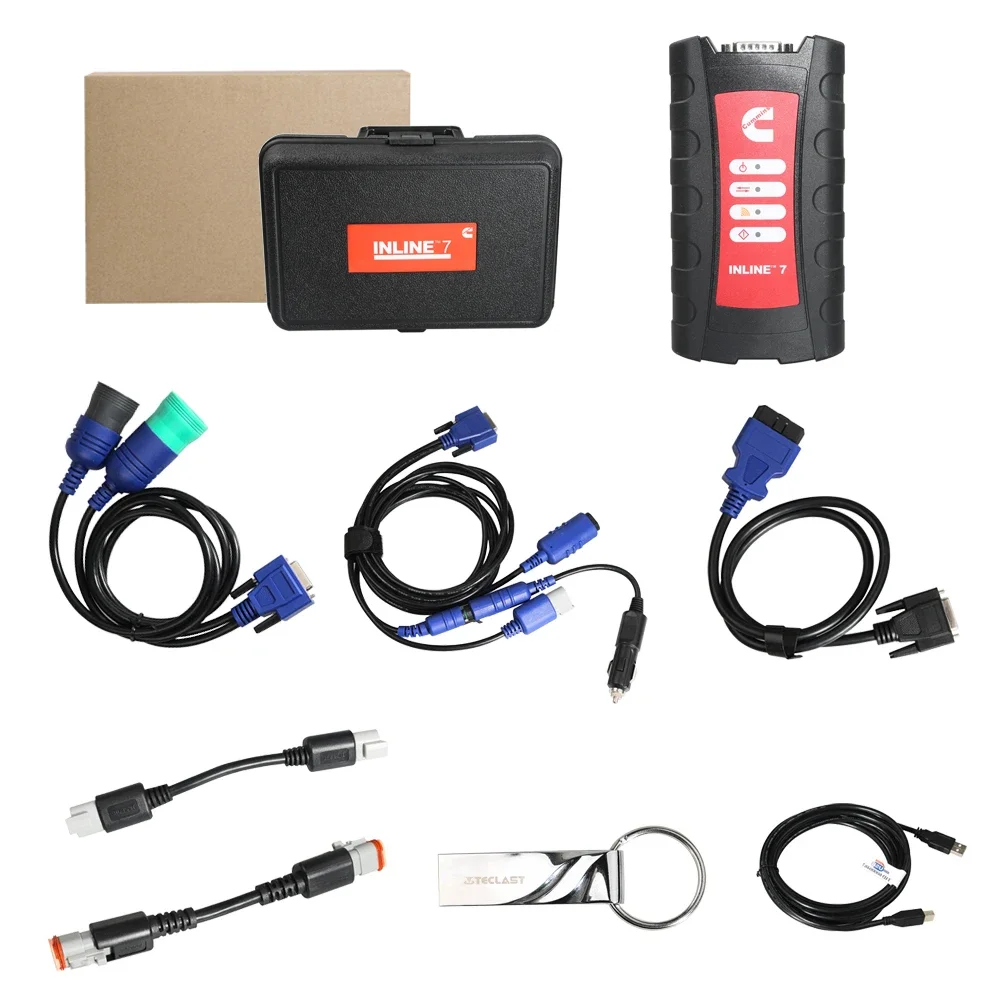 Cummins inline 7 multilingual truck diagnostic tool Truck V8.7