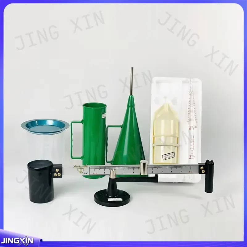 custom for ANY-1 3pcs Mud Test Kit Drilling Fluid Hydrometer Sand Content Viscometer Specific Gravity Scale Aluminum Box