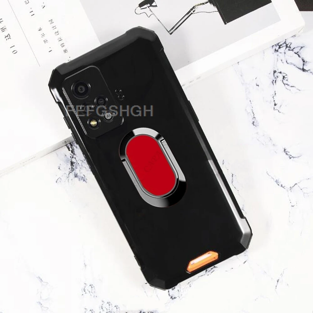 Dla Blackview BV4800 6.56 "BlackviewBV4800 BV 4800 Pro tylny uchwyt pierścieniowy uchwyt etui na telefon Smartphone TPU miękka pokrywa silikonowa — zdjęcie 4