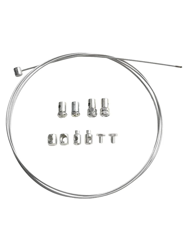 

Household Lawn Mower Parts Nut Repair Kit Solderless Stable Steel Wire With Sleeve 100cm 40inch High Quality Nipple