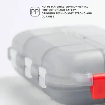 Cestovní organizér na léky, 147 značkových přenosných kapesních kabelek, lékárnička s 10 přihrádkami a malým pouzdrem na léky 6 nejlepší prodej roztomilá krabička na léky - №6