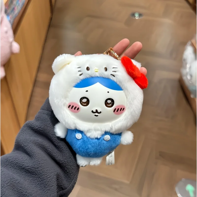 Hot Original In-Stock Chiikawa Usagi Vinyl Doll Keychain Blind Box Cute Plush Toy Backpack Pendant Girl's Decorative Toys Gifts