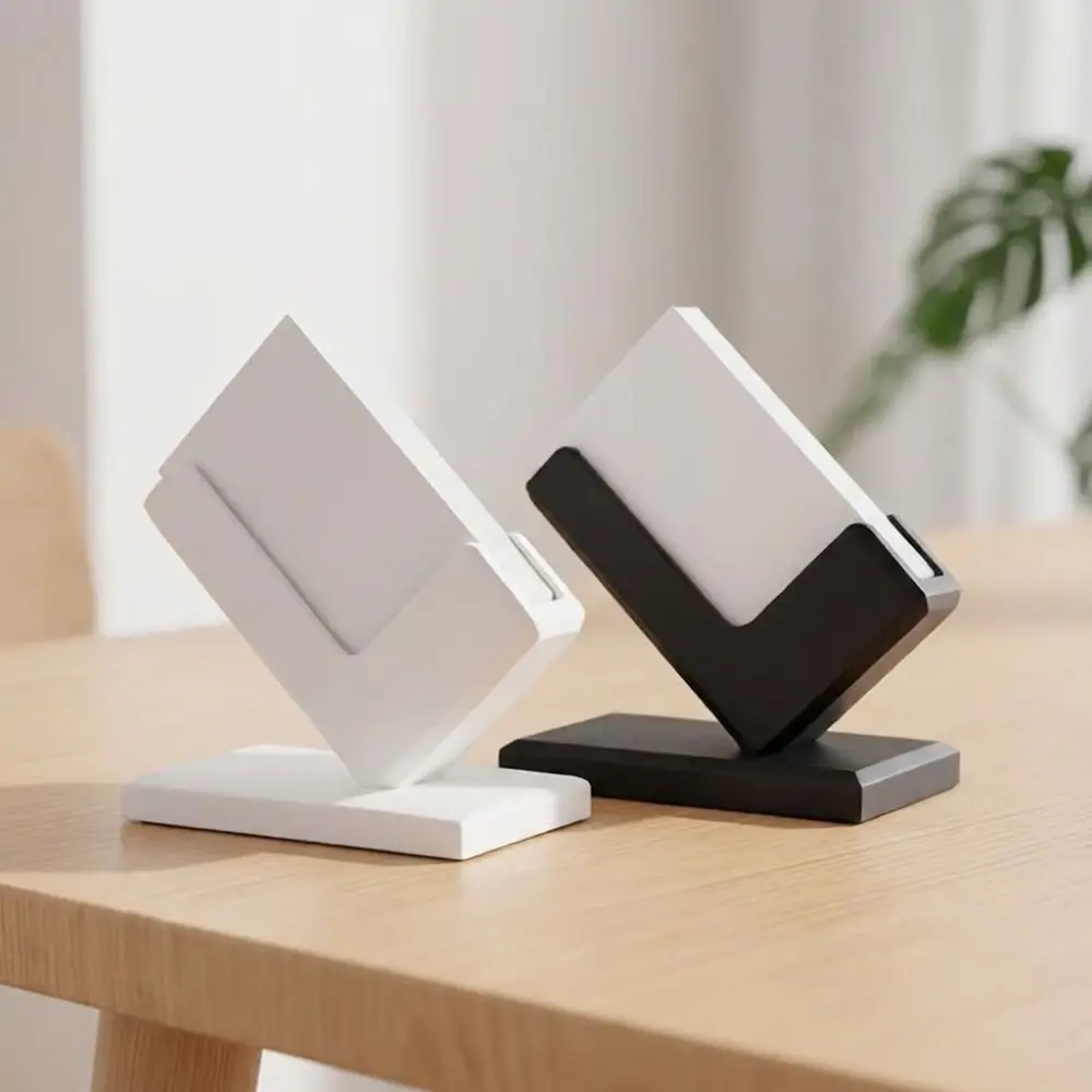 Industrial Style Business Card Storage Rack Plastic 3D Printing Card Display Stand Funny Stable Business Card Holder