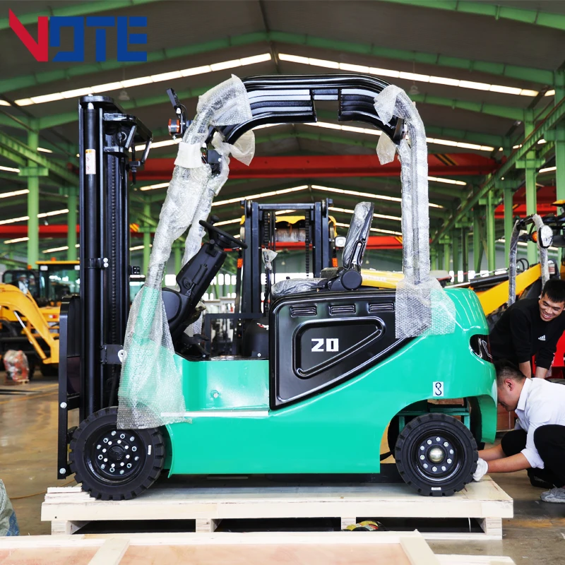 1.5 Ton Electric Forklift Factory Price Counterbalance Hydraulic Battery Big Power 4 Wheel Forklift