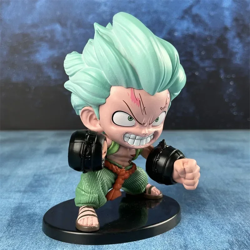 One Piece peripheral cos cross-dressing Luffy figures GK trendy desktop statue model ornaments anime figures wholesale