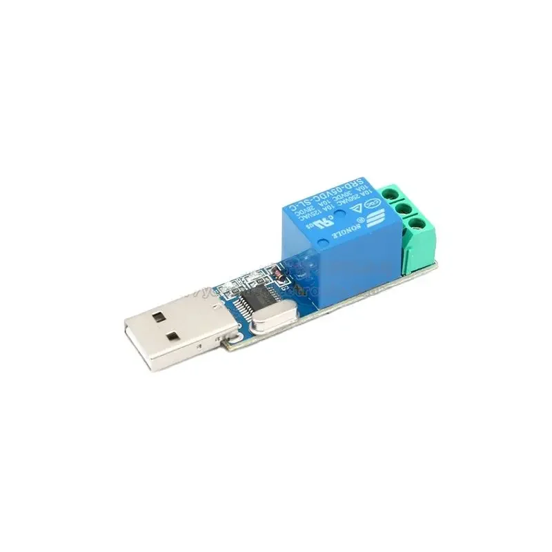 USB serial control module overcurrent protection/command control switch