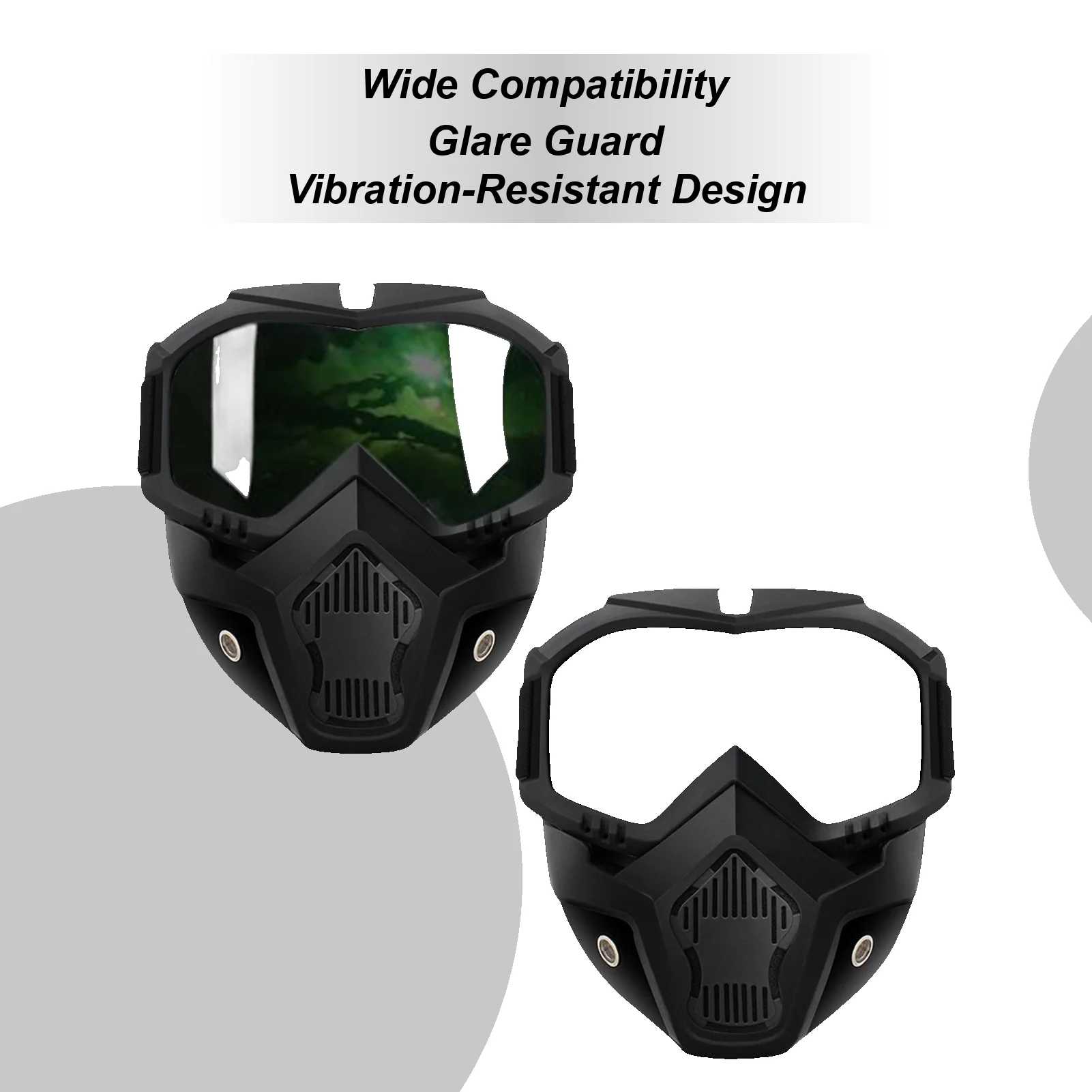Motorcycle Helmet Motorcycle Helmet Riding Goggles Glasses Dustproof Windproof Welding Glasses Anti-Fog Motocross Eyewear For
