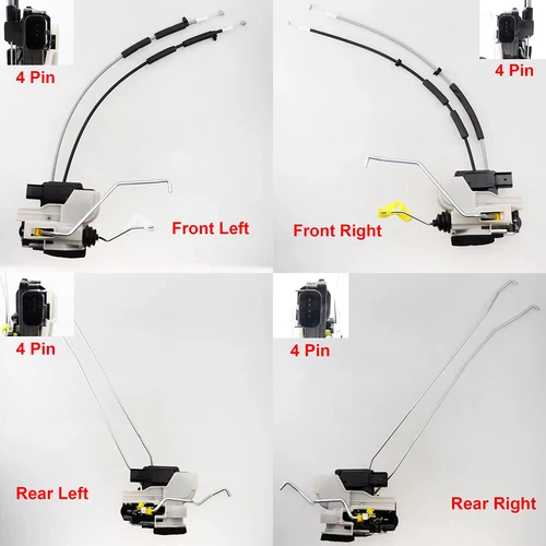 81310-1Y030 Mecanismo de Motor del módulo de pestillo del actuador de cerradura de puerta Central de alimentación del coche apto para Kia Picanto Morning 2012-2016 81320-1Y030