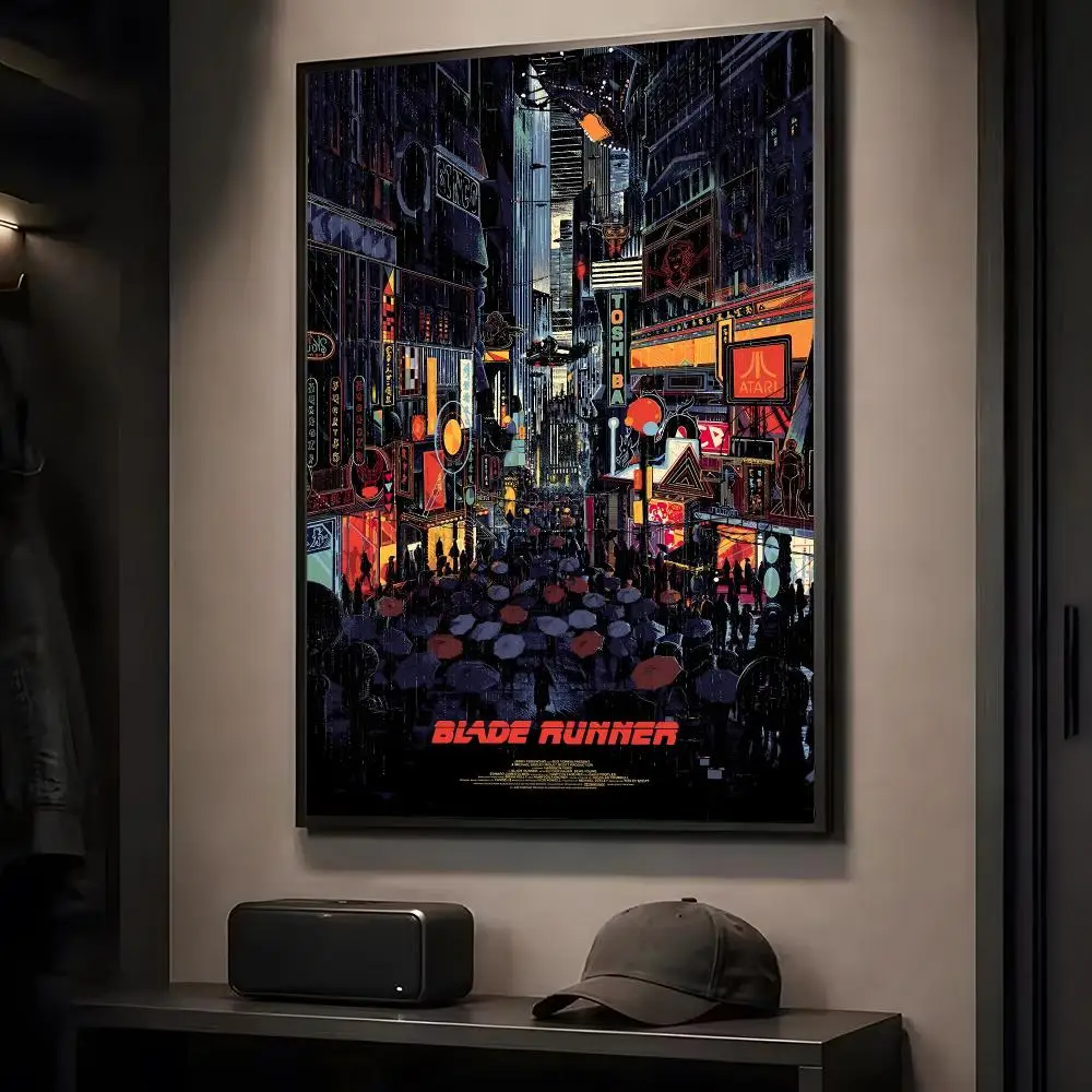 Blade Runner Classic Movie Painting Calligraphy HD Art Wall Room Decor Home Waterproof Home Living Bar Decorative Paintings