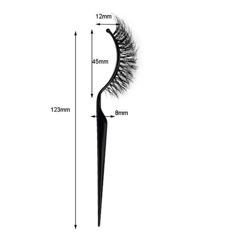 2000Pcs False Eyelash Extension Style Display Board Grafting Eyelash Try on Effect Exhibit Auxiliary Fake Lashes Holder Tools