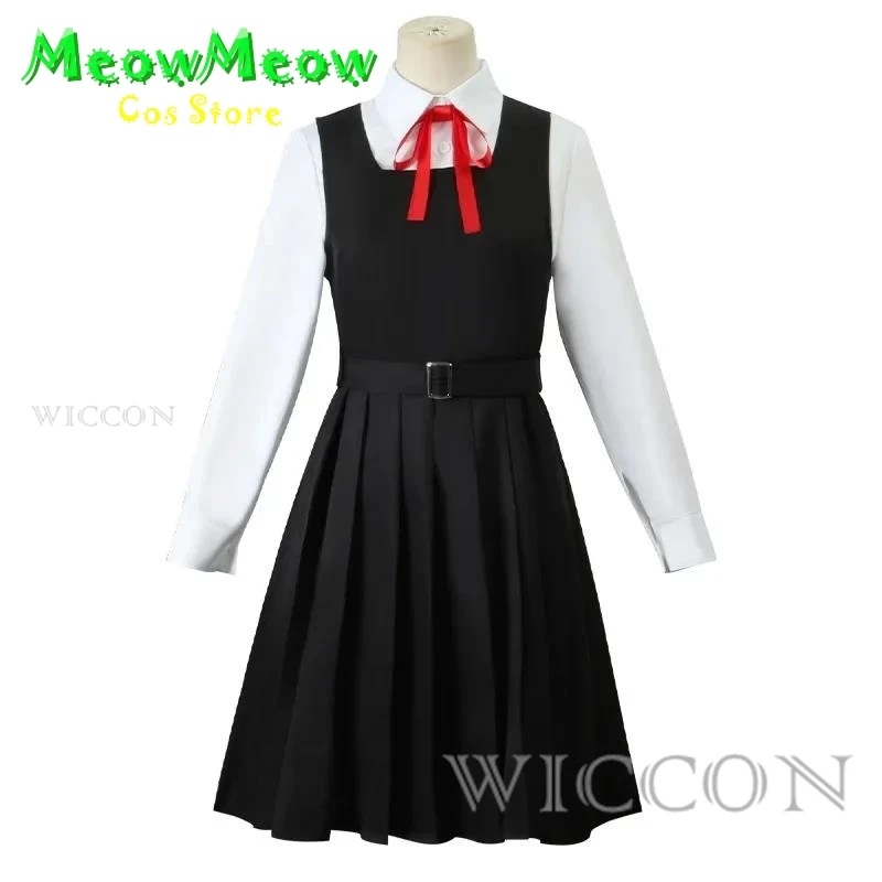 Anime Gaun Kostum Cosplay Mitaka Asa Seragam JK School Uniform Women's Shirt Uniform Dress Halloween Party Set