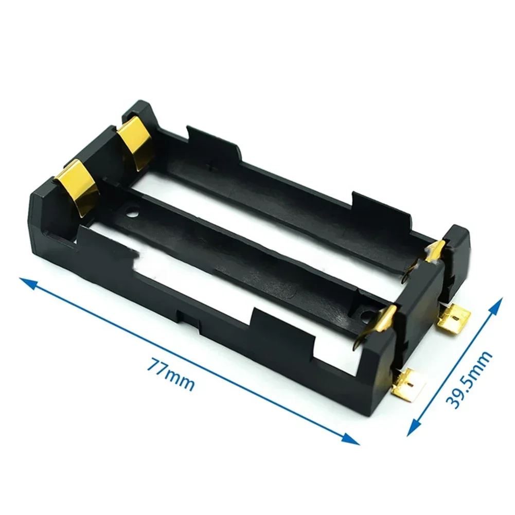 Portabatteria per elettronica portatile Scatola per batteria Alimentatore di ricarica fai-da-te Portabatteria Porta contenitore con clip