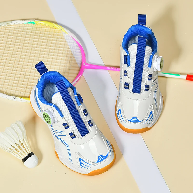 2026 New Children's Table Tennis Shoes, Lightweight Badminton Shoes for Boys and Girls, Children's Anti Slip Training Shoes