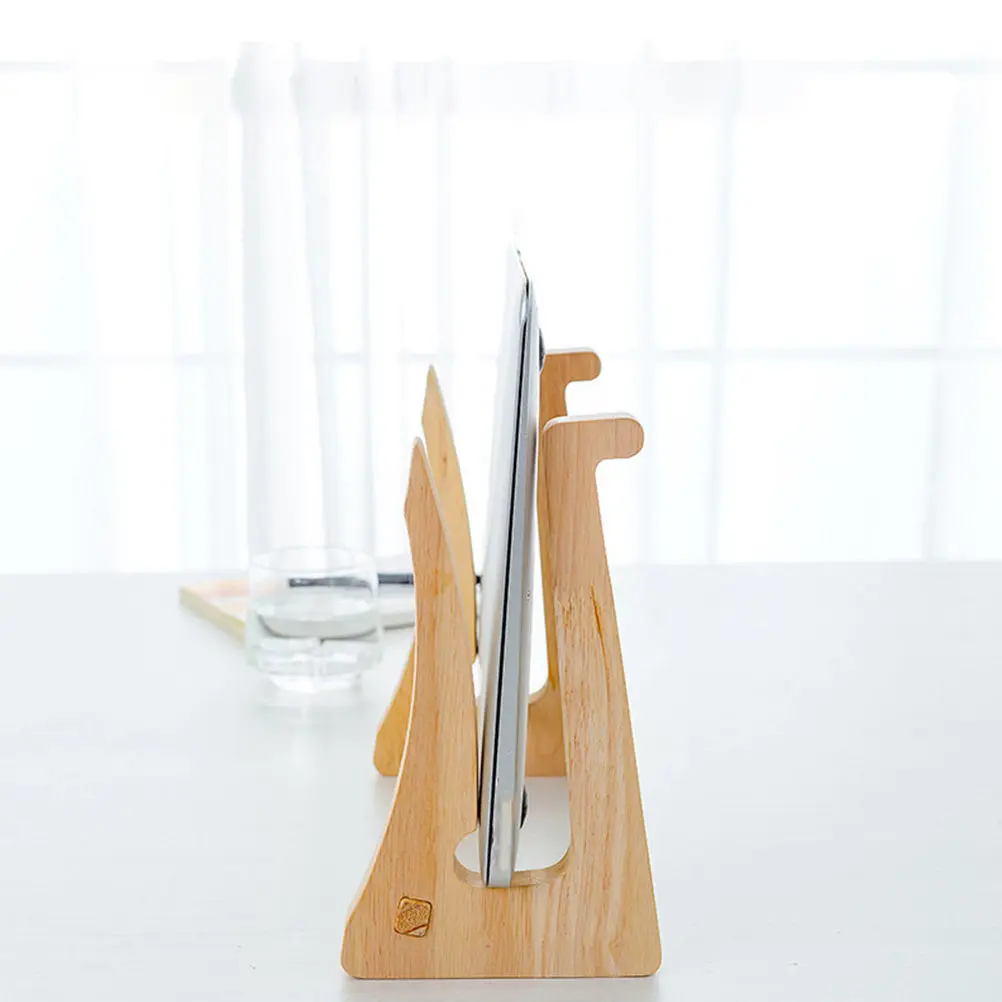 

Laptop Stand Wooden Notebook Riser Desktop Computer Holder Office Desk Cooler Heat Dissipation Laptop Wood Stand Keyboard Lift