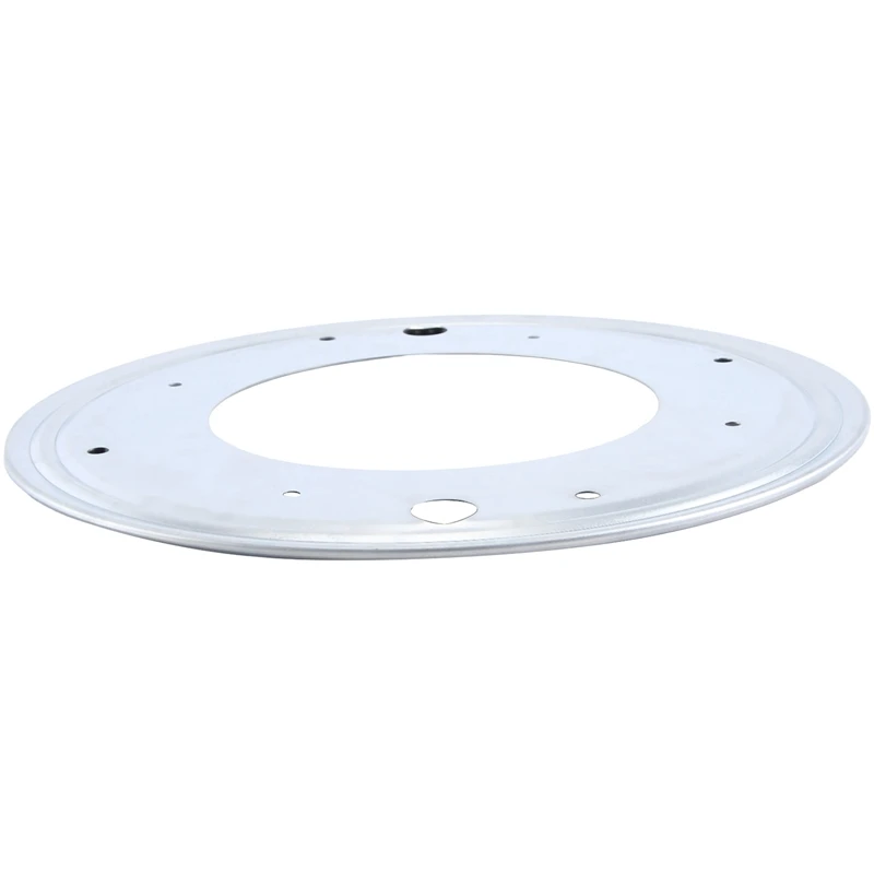 2 Pack Lazy Susan Hardware 12 Inch, 360° Rotating Bearing Plate 5/16Inch Thick, 750Lbs Heavy Duty Swivel Base Easy Install