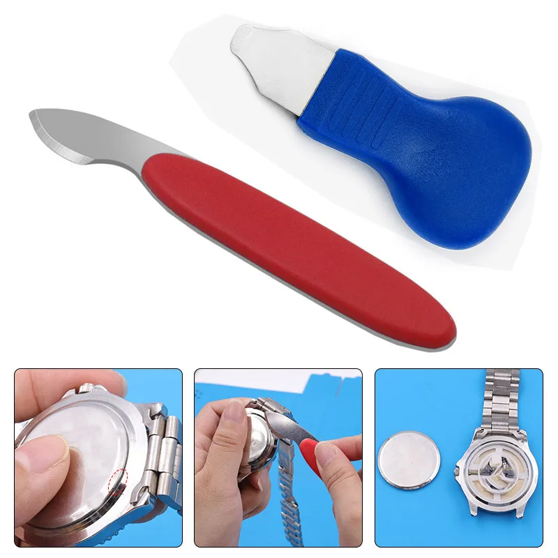 Multiple Styles Watch Repair Tool Watch Case Opener Knife Back Cover Pry Remover for Battery Replacement Accessory Repair Tool