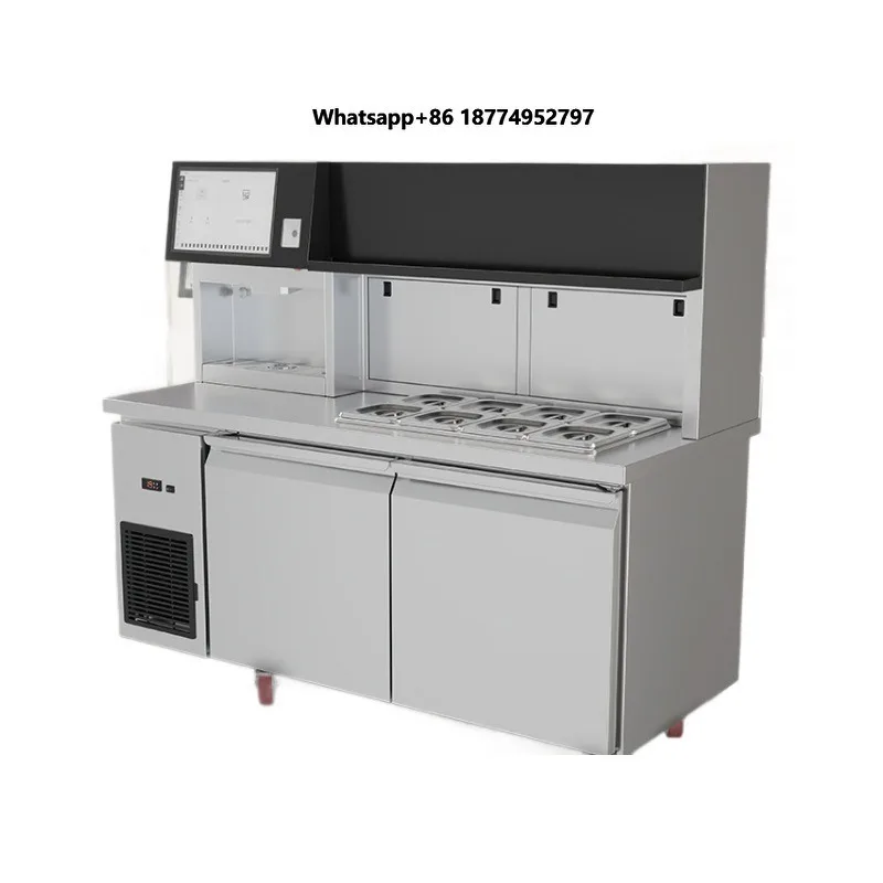 Commercial Fully Automatic All-In-One Milk Tea Machine Intelligent Multi-Functional Complete Set Equipment for Snack Machines