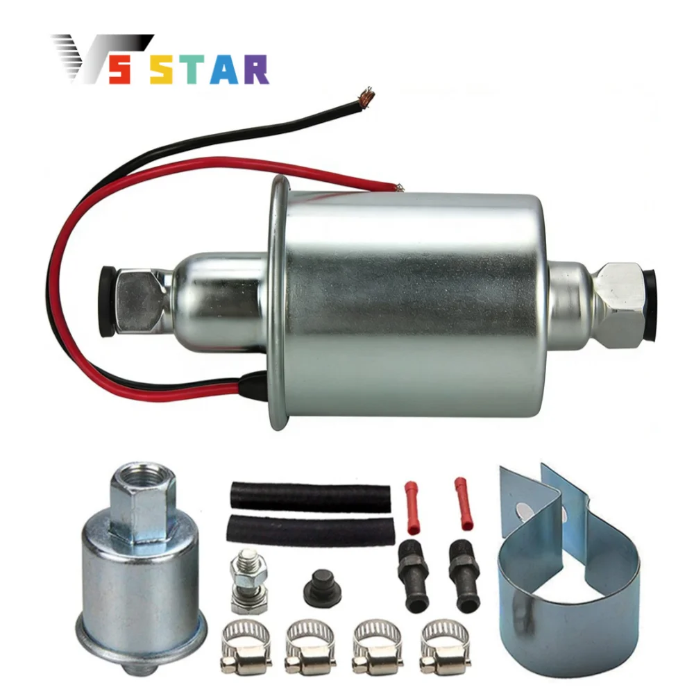 

FD0002 P60430 Universal High Pressure 5-9 PSI 12V Electric Fuel Pump Gas Diesel For All 12 Volt Cars Trucks Boats & Generators