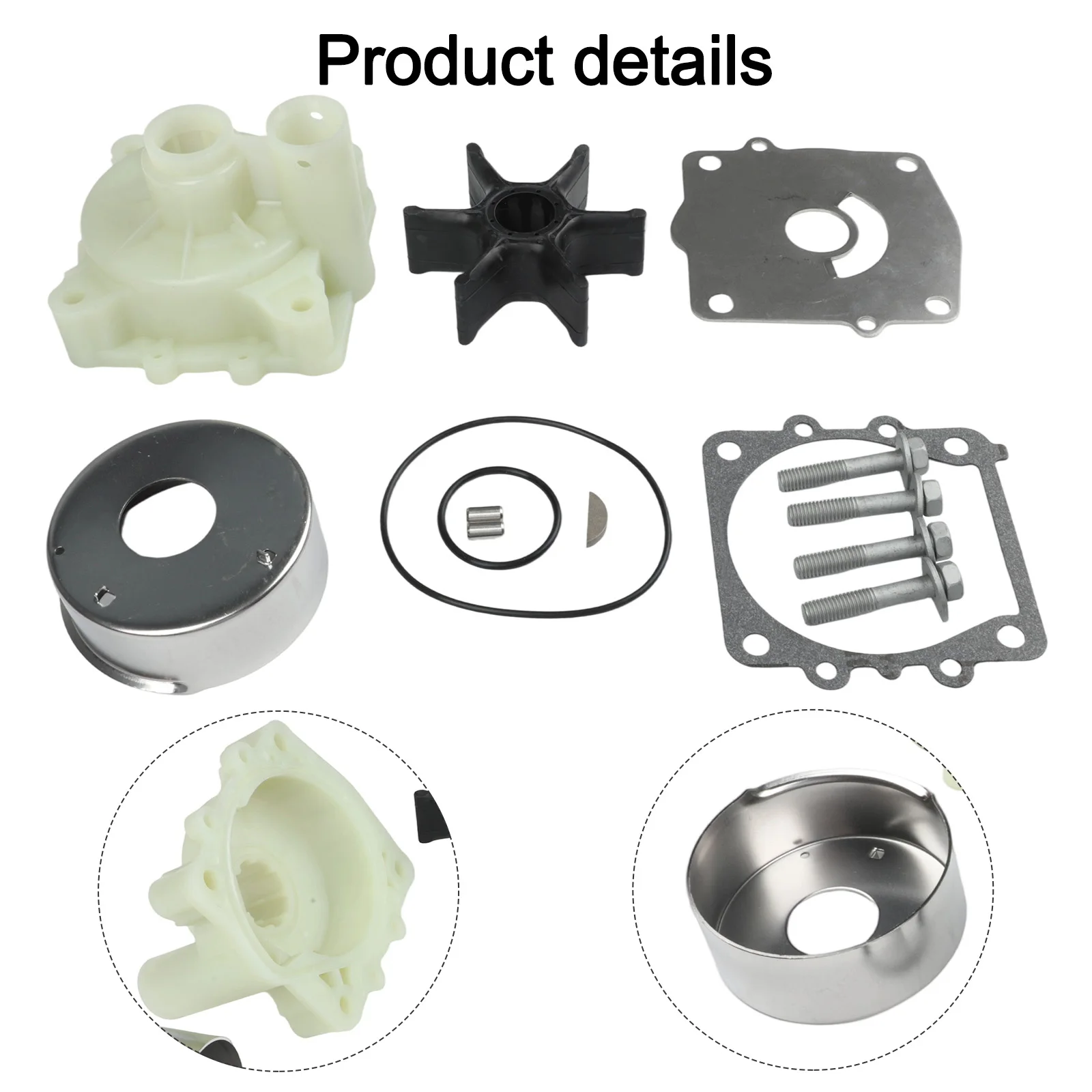 Marine Engine Cooling Accessory Repair Kit for outboard Motor Repair Water Pump Kit Efficient Maintenance Complete Repair Kit
