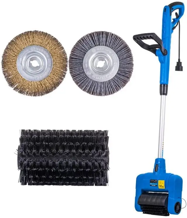 Cleaner for Tile floors Grout Brush,Heavy Duty with Wire Surface Brush,Moss,Weed Between Floor Tiles,Patio,Board,Bricks,Po