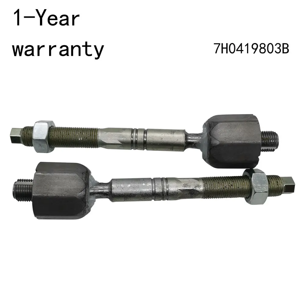 

2Pcs Inner tie rod 7H0419803B 7H0419803C 7H0419803F 7H0419803E For VW Multivan T5 2003-2005