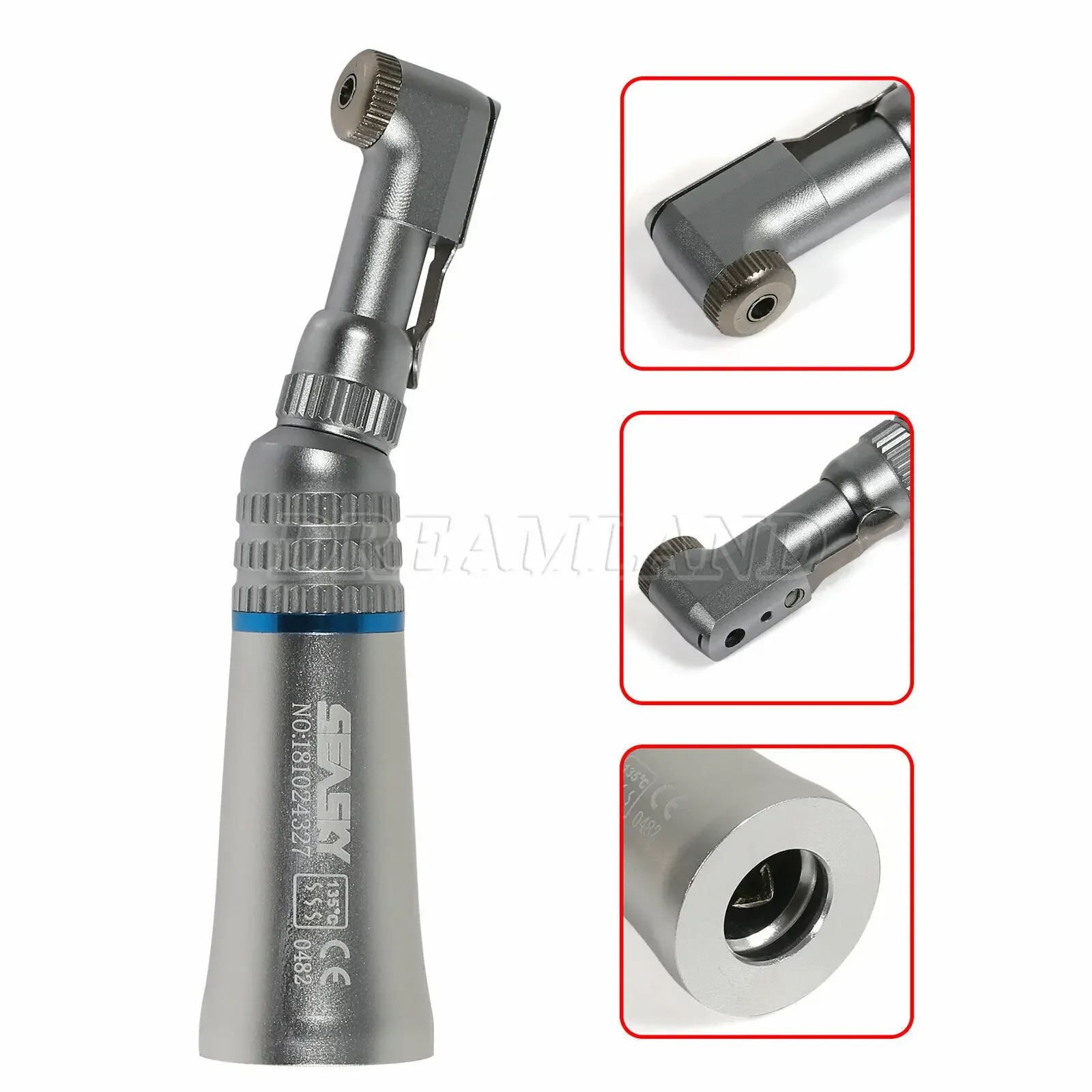 Micro motor elétrico para maratona de laboratório dentário, 35k rpm, tipo e, peça de mão reta de baixa velocidade, contra-ângulo, kit de polimento nsk