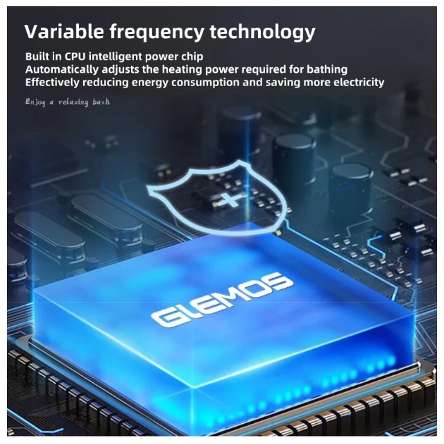 สมาร์ทขนาดเล็กเครื่องทําน้ําอุ่นไฟฟ้าทันที 9kw Tankless เครื่องทําน้ําอุ่นทันทีสําหรับห้องครัวบ้านห้องน้ํา