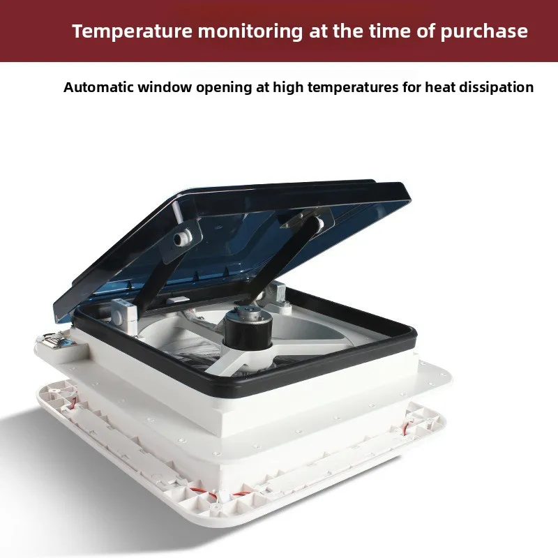 12V sunroof ventilation fan, 24V exhaust fan for vacationers