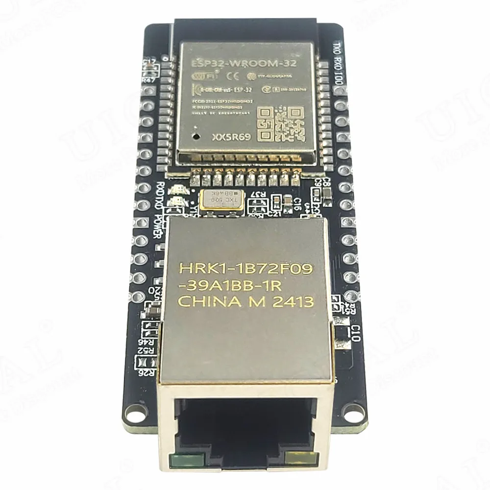 Imagem -05 - Serial sem Fio para Módulo de Transmissão Ethernet Incorporado Esp32 Wifi bt Esp32-wroom32 Wt32-eth01