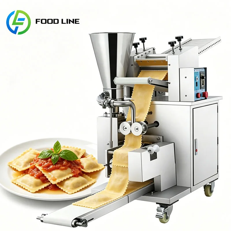 Commercial Ravioli Dumpling Making Machine Stuffed Pasta Filling Forming Production Equipment Customized
