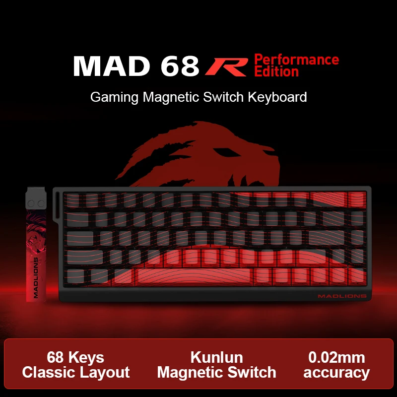 FGG MADLION MAD 60HE 磁気スイッチ メカニカルキーボード ゲーミング
