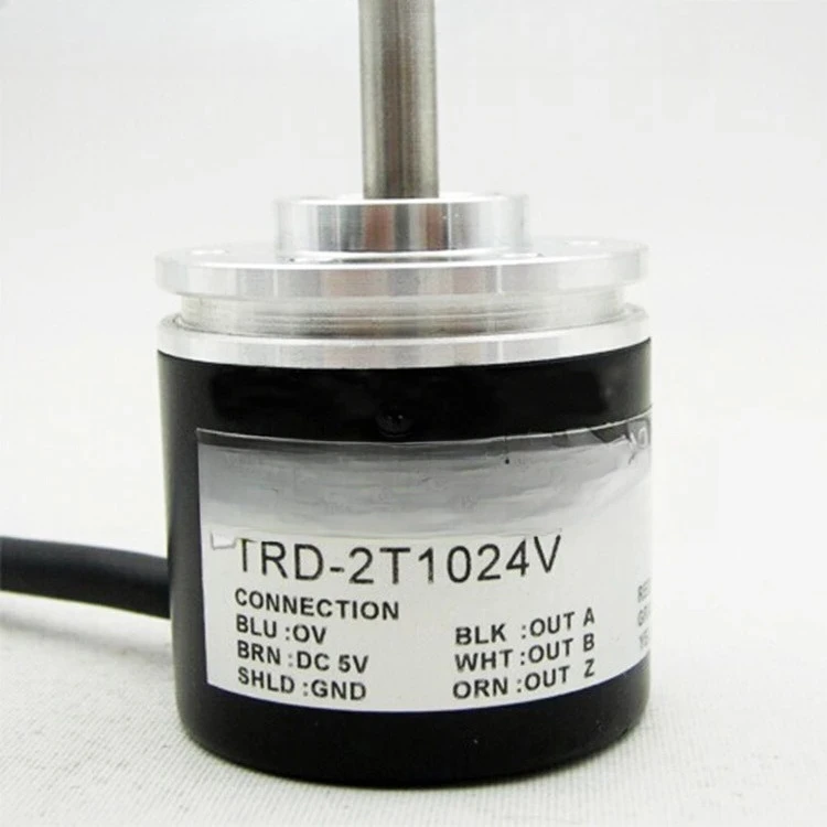 New TRD-2T2500V rotary encoder incremental outer diameter 38mm shaft diameter 6mm solid shaft