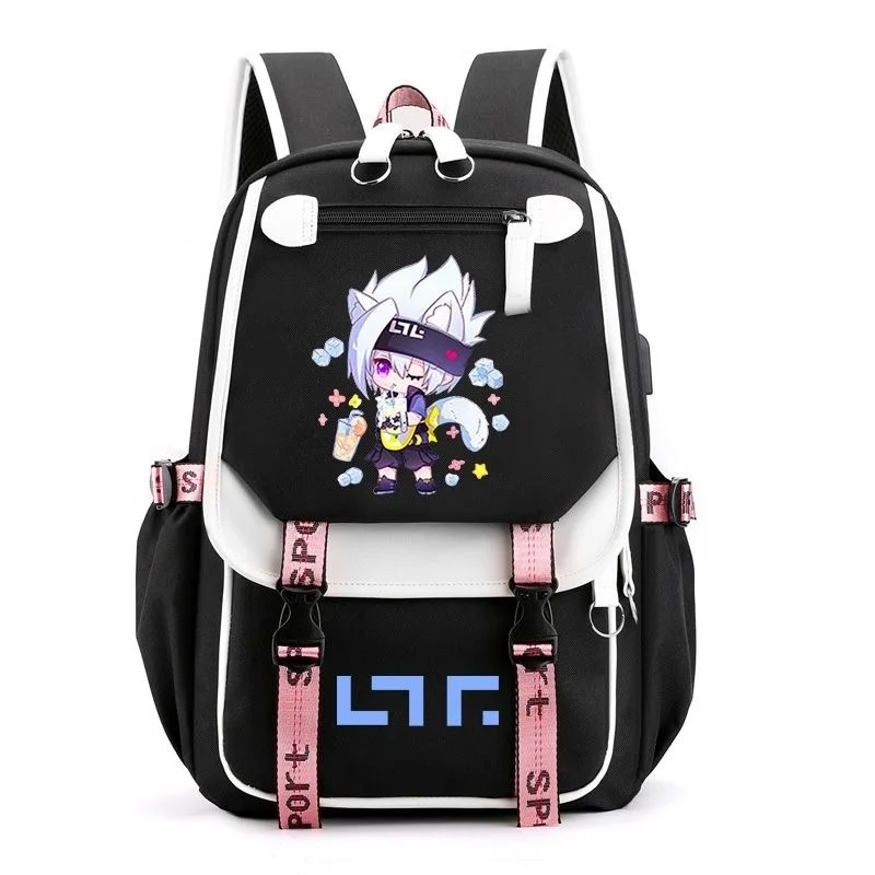 

Anime AOTU King Grey Kalie Backpacks Teenagers Schoolbag Bookbag Men Women Fashion Shoulder Laptop Travel Outdoor Mochila