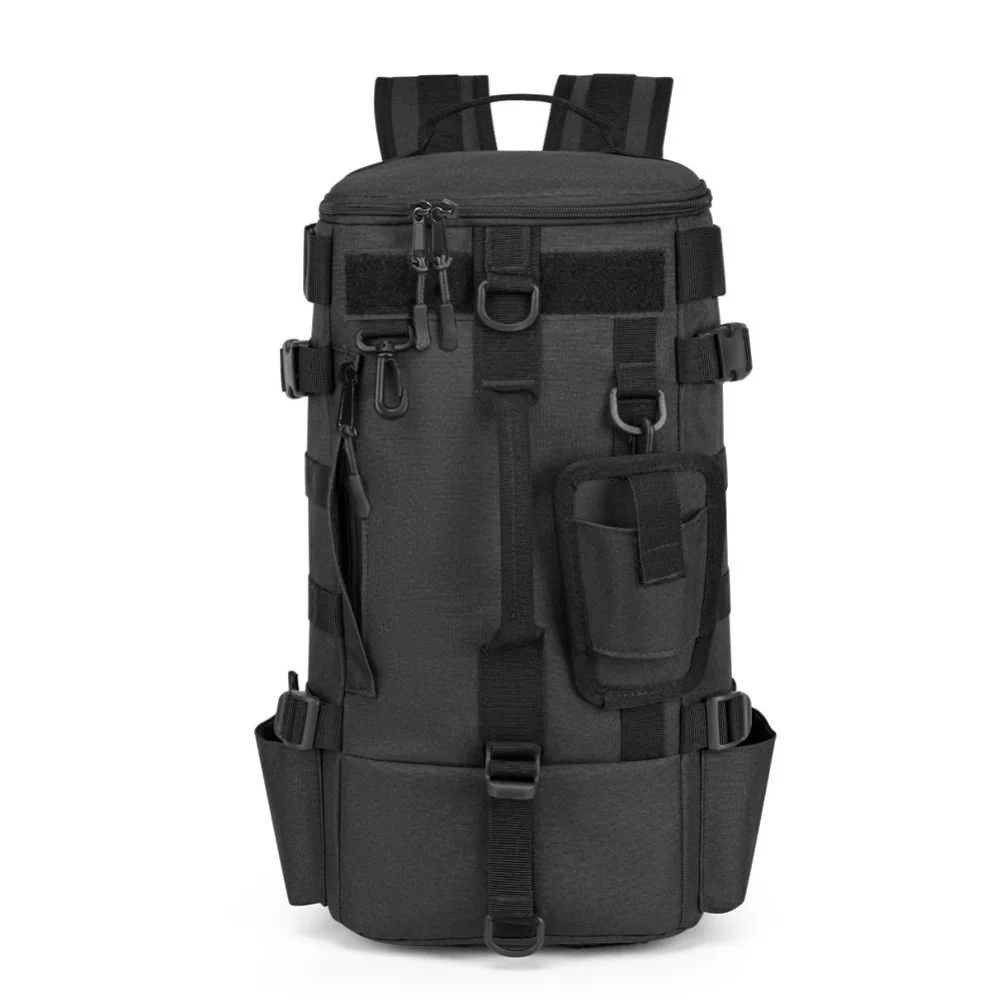 Portable Backpack Fishing Bag Camping Fishing 210D Inner Fabric 42*22*17cm Dimensions Fishing Pliers Pockets For Camping Trips
