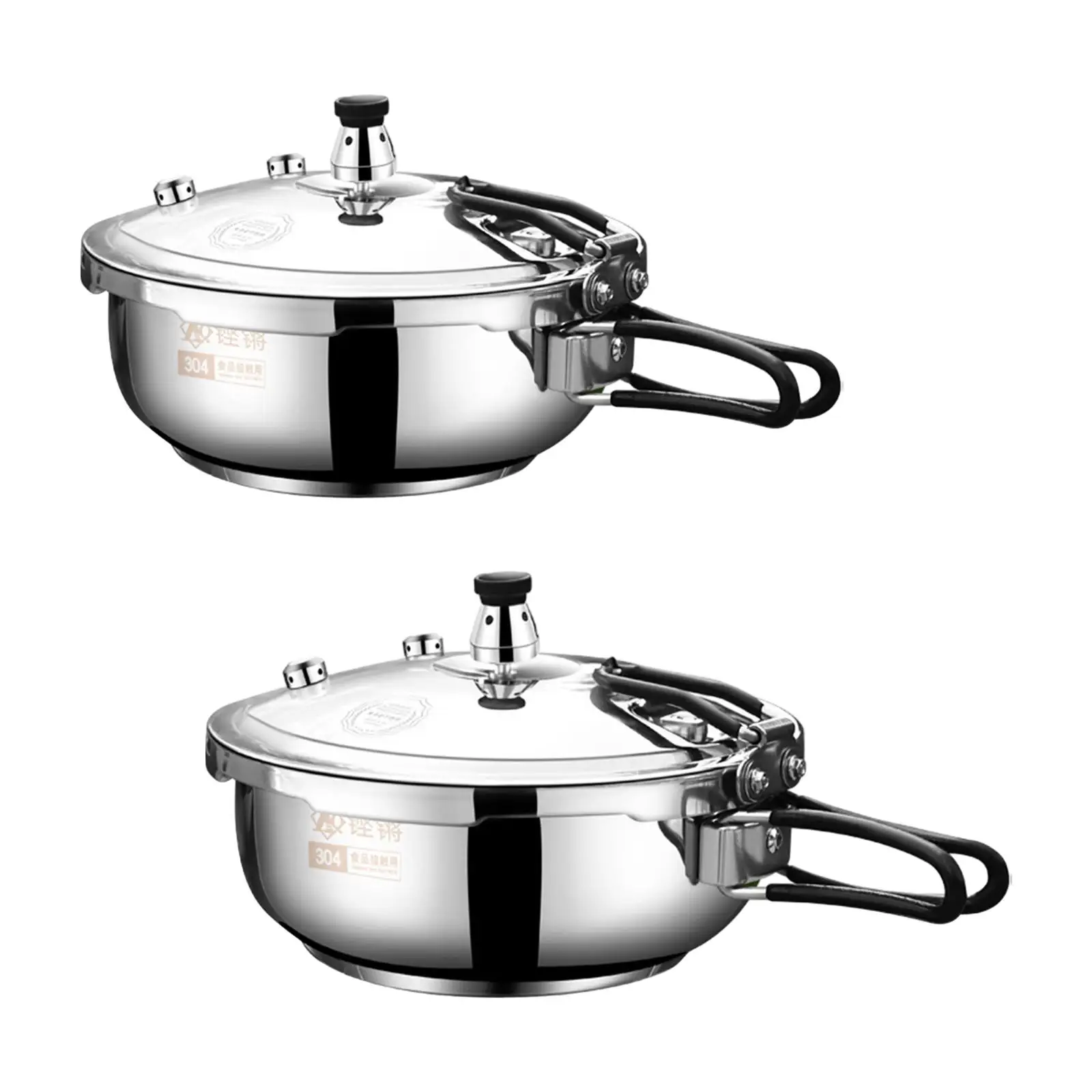 Stovetop Pressure Cooker Large Capacity Canning for Camping Professional