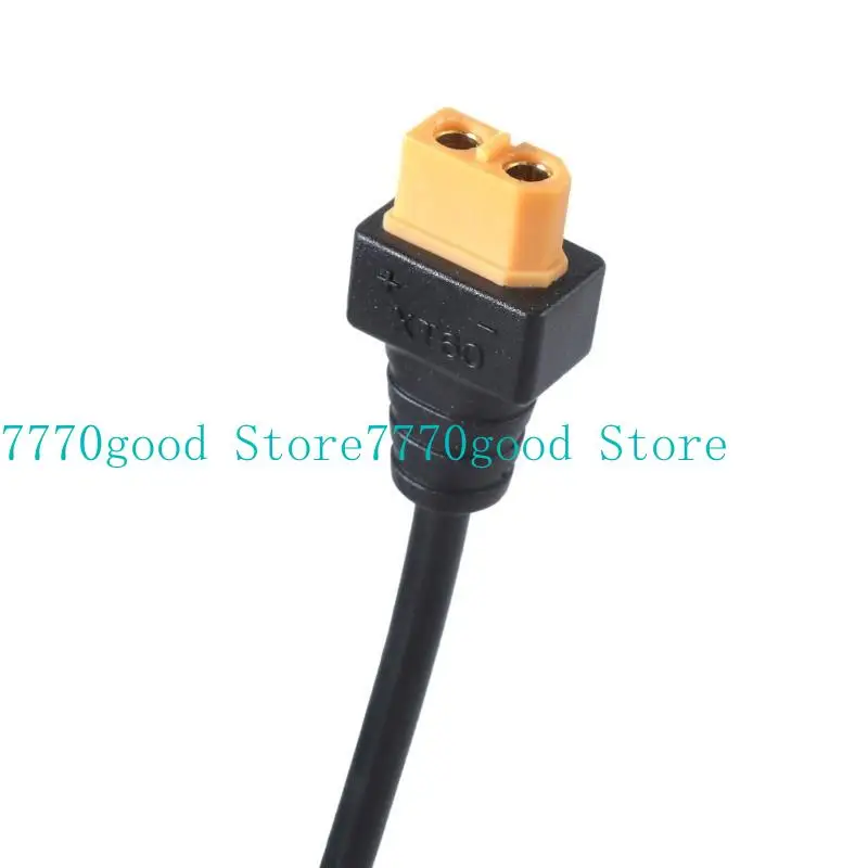 XT60 Extension Cable Male to Female Connector Cord for Solar Panel and UAV Models 18AWG Connection Wire 2m Length