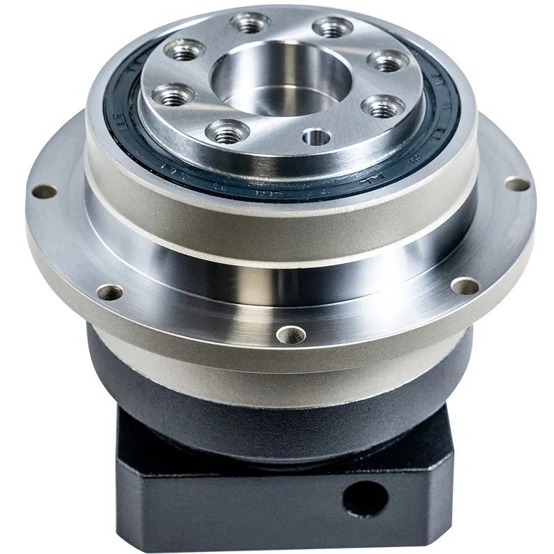 

Disc circular flange high precision helical gear reducer AD6090 hole disk output with servo stepping gearbox
