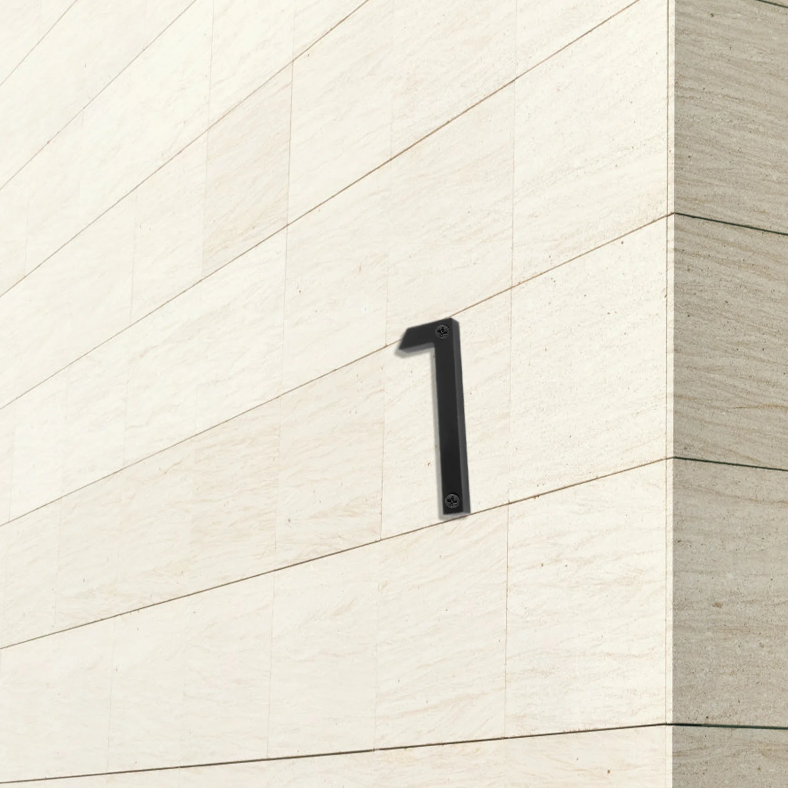 

Acrylic Door Number Sign Digital Decorative Number Plate Street Office Factory Durable Weather Resistant Long Lasting