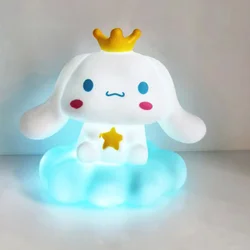 Sanrio Cloud Night Light Cartoon Kuromi Cinnamoroll Pochacco camera da letto testiera illuminante piccola lampada decorazione regali di compleanno